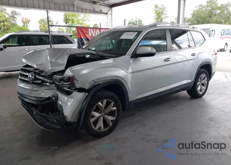 2018 Volkswagen Atlas 3.6L V6 Se из США, поврежденный, VIN 1V2CR2CA7JC582261